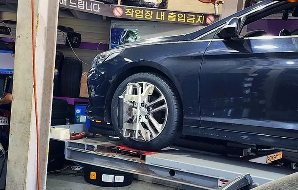 합천 렉서스 RX 넥센타이어렌탈 진행 모습 7